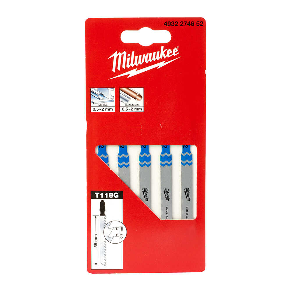 MILWAUKEE DEKUPAJ BIÇAGI T118G 55mm 5LI